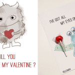 Karten zum Valentinstag (Printable)