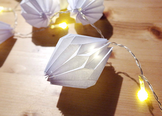 Papierlampions Für Lichterkette Diy Love